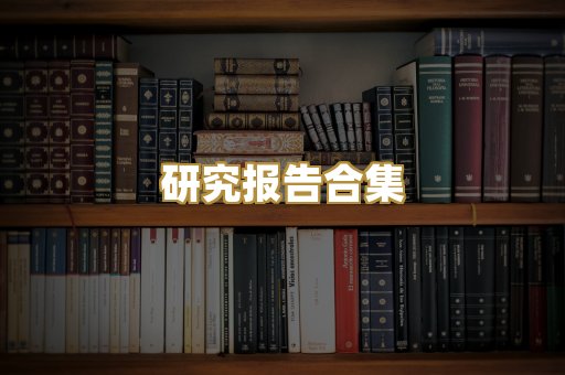 研究报告合集